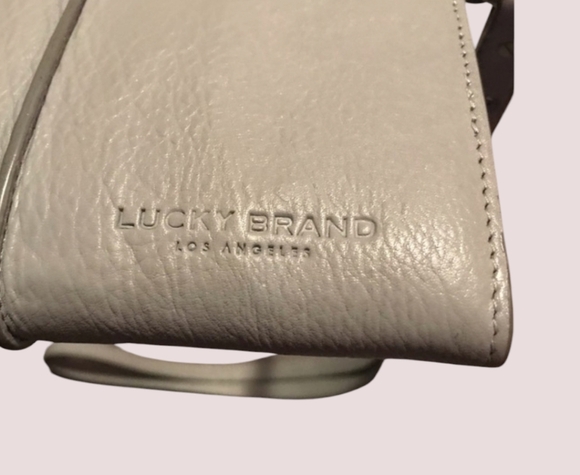 Lucky Brand Leather Convertible 3-in-1 Roze Bag in Mint Green - Picture 5 of 9